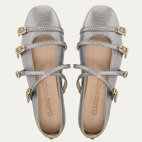 Ballerines Adèle Cuir Métallisé Armour