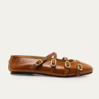 Ballerines Adele Cuir Glossy Siena