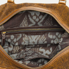 Wood Thick Suede Weekender Roger M
