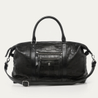 Sac Week-End Cuir Embossé Roger XS Check