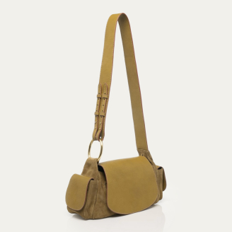 Sac Marine Cuir Olive