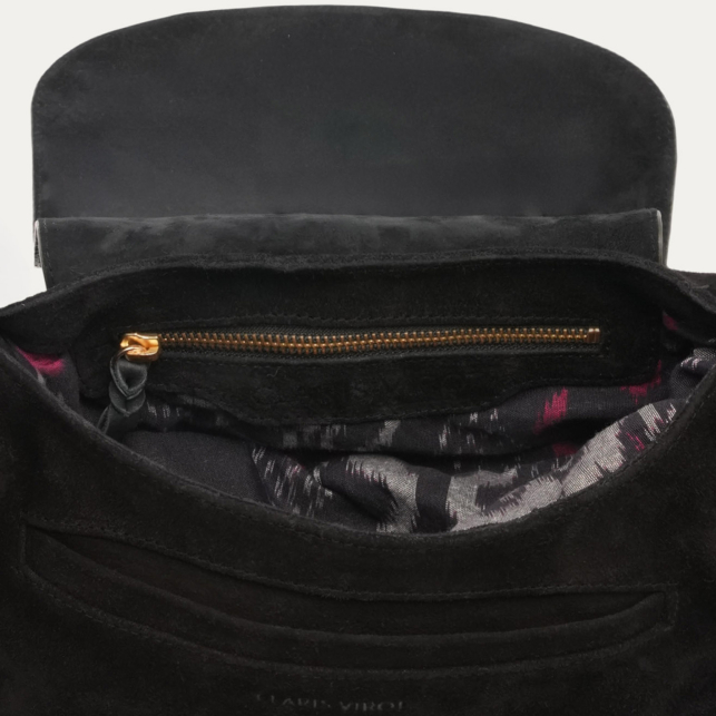 Black Python Marine Bag