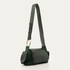 Sac Marine Cuir Vert Forêt