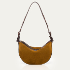 Sac Chris Veau Velours Tabac