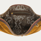 Sac Chris Veau Velours Tabac