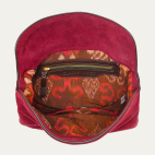 Sac Estelle Veau Velours Vino