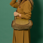 Olive Leather Marine Bag