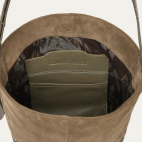 Sac Romy Veau Velours Taupe