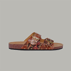 Terracotta Python Odette Sandals
