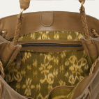 Taupe Leather Denise Bag