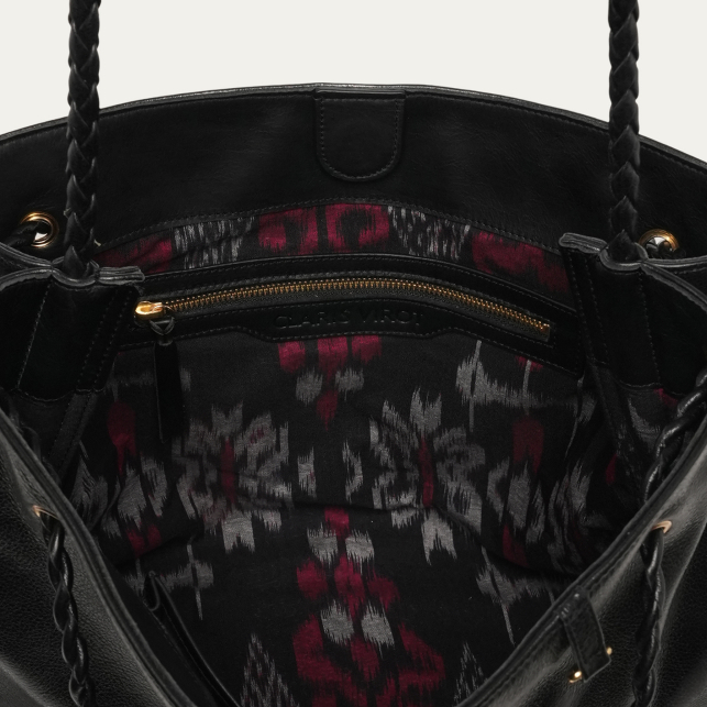 Sac Denise Cuir Noir