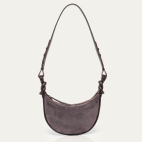 Mulberry Thick Suede Embroidered Mini Chris Bag