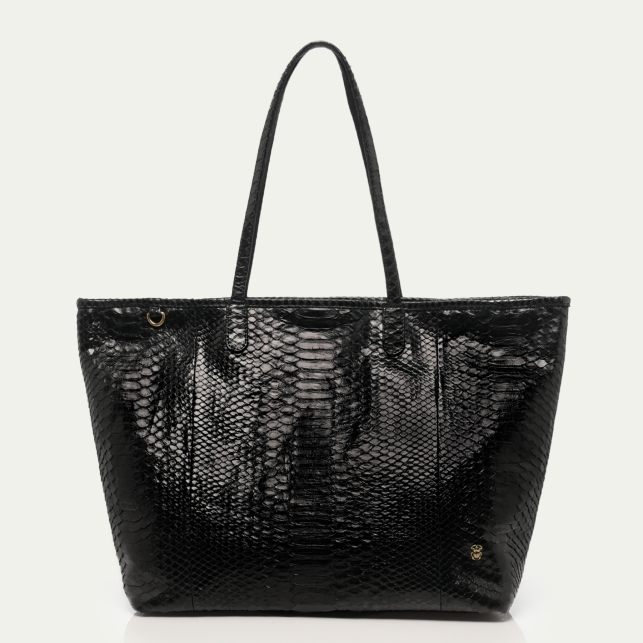 Cabas Python Marny Noir
