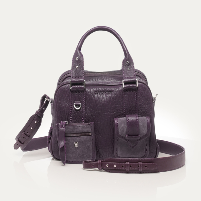 Mulberry Bubble Leather Python Richie Bag