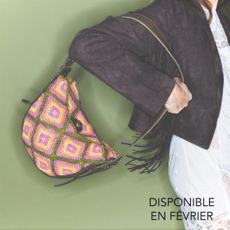 Sac Estelle Raphia vintage