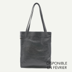 Black Leather Joseph Bag
