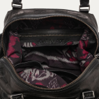 Sac Week-End Cuir Embossé Roger L Check