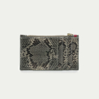 Porte Carte Python Helena Noir 
