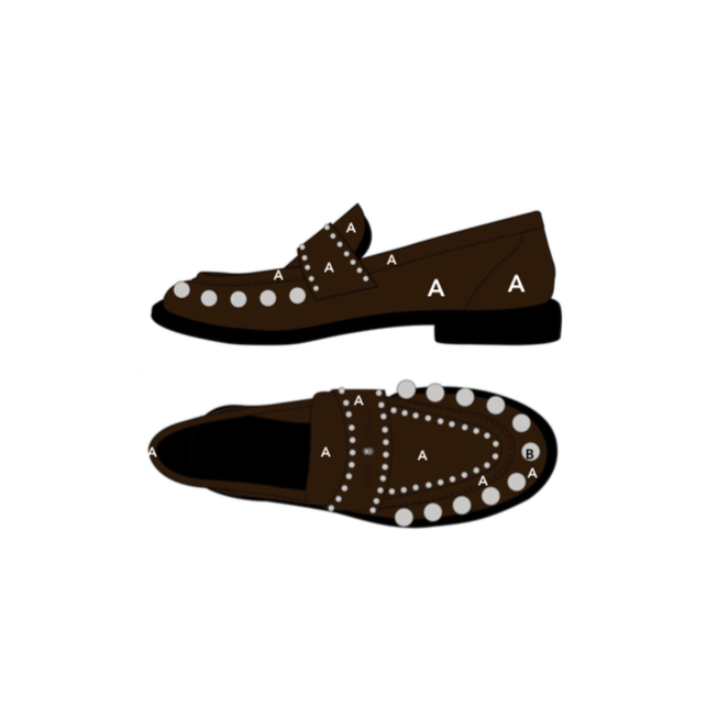Mocassin Cuir Gigi Marron