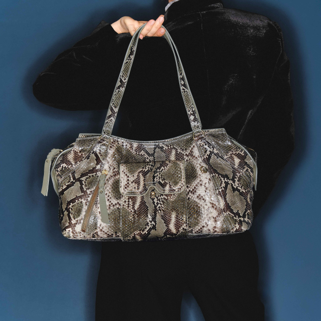 Sac Juno Python Ash