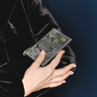 Card Holder Python Helena Black