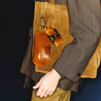 Sac Joseph Veau Velours Tabac