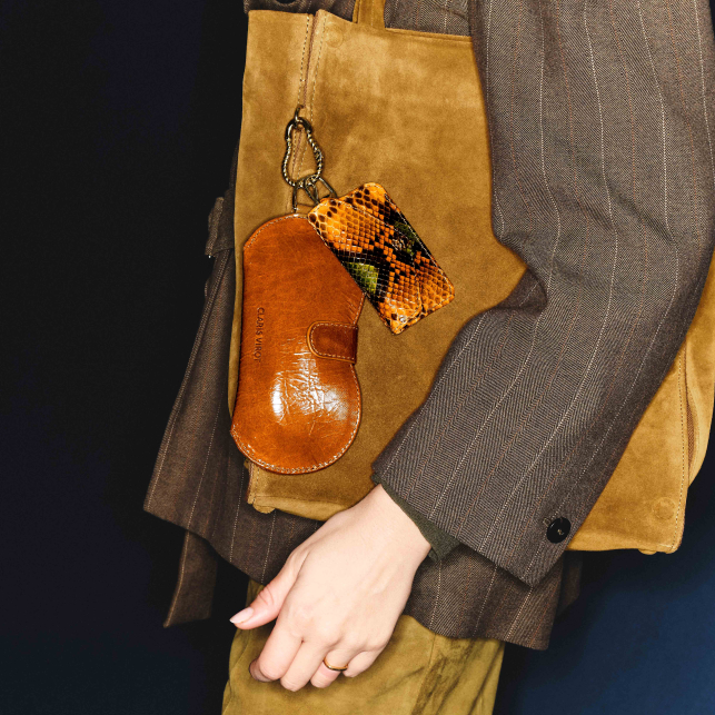 Tobacco Thick Suede Joseph Bag