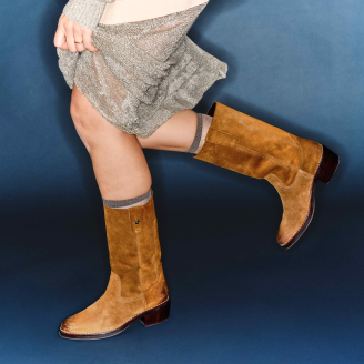 Camargaise Veau Velours Maddie Cappuccino