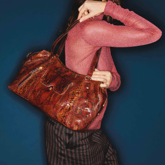 Marovino Python Juno Bag