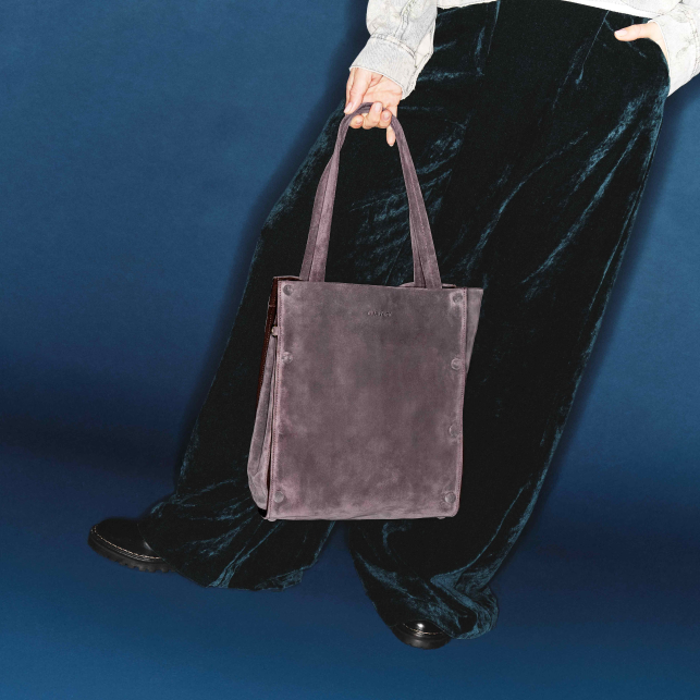 Sac Joseph Veau Velours Mulberry