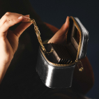 Armour Metallic Leather Greta Jewelry Box