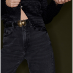 Baby Ceinture Python Noire