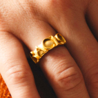 Bague Bacio Or