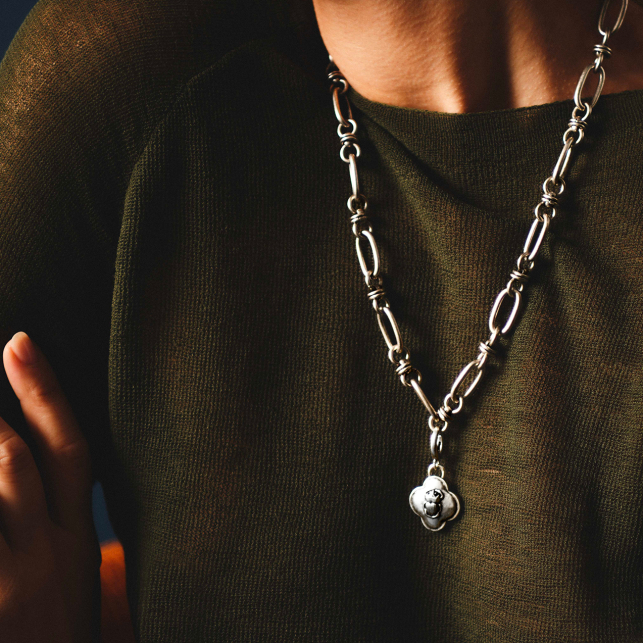 Pendentif Scarabée Amovible Argent