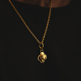 Pendentif Scarabée Amovible Or