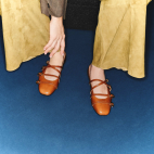 Ballerines Adele Cuir Glossy Siena