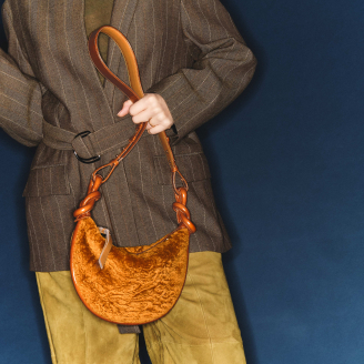 Siena Shearling Mini Chris Bag