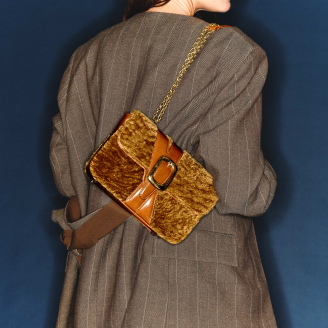Siena Shearling New Ava Bag