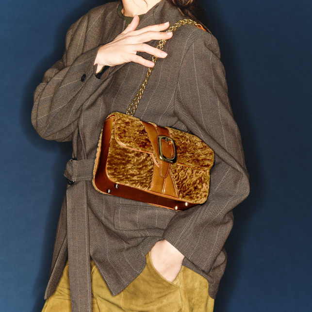 Siena Shearling New Ava Bag