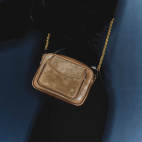 Taupe Leather Charly Bag
