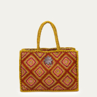 Raphia Archi tote bag