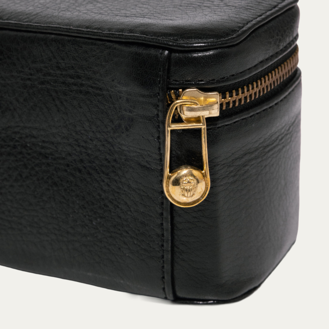 Boîte à Bijoux Greta Cuir Noir