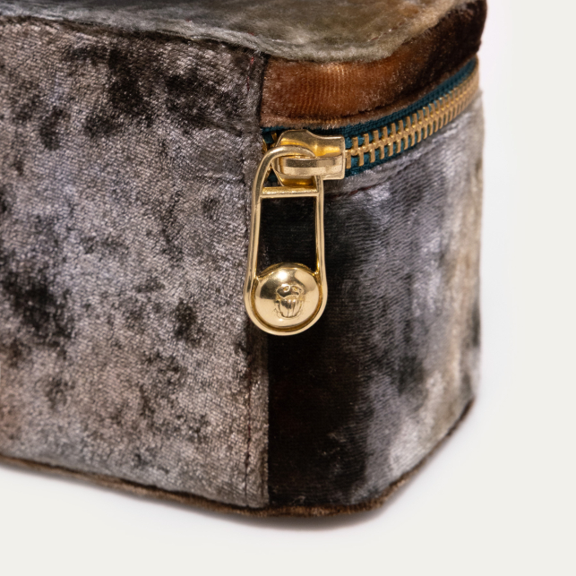 Terracielo Velvet Fabric Greta Jewelry Box