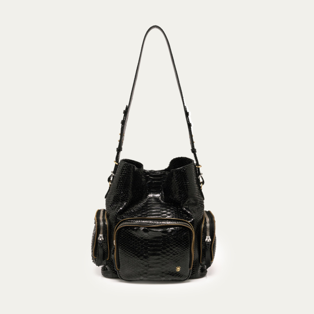 Sac Lenny Python Noir