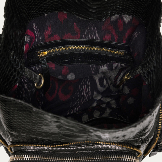 Sac Lenny Python Noir