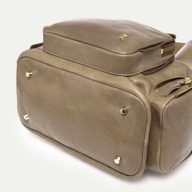 Sac Lenny Cuir Taupe