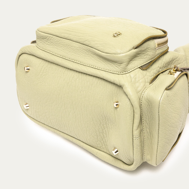 Verdelatte Bubble Leather Lenny Bag