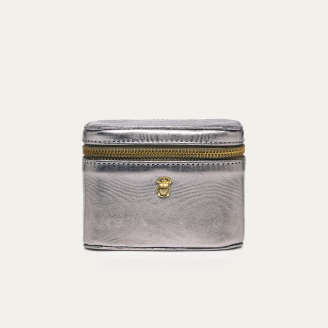Armour Metallic Leather Greta Jewelry Box