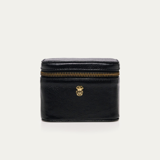 Boîte à Bijoux Greta Cuir Noir