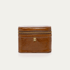 Boîte à Bijoux Greta Cuir Glossy Siena
